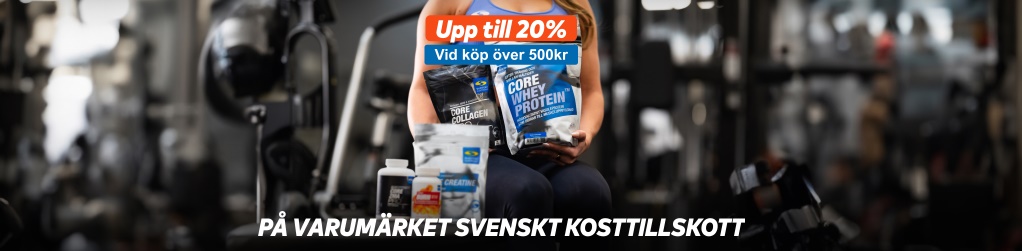 Svenskt Kosttillskott - upp till 20%